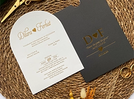 Oval Davetiye Modelleri